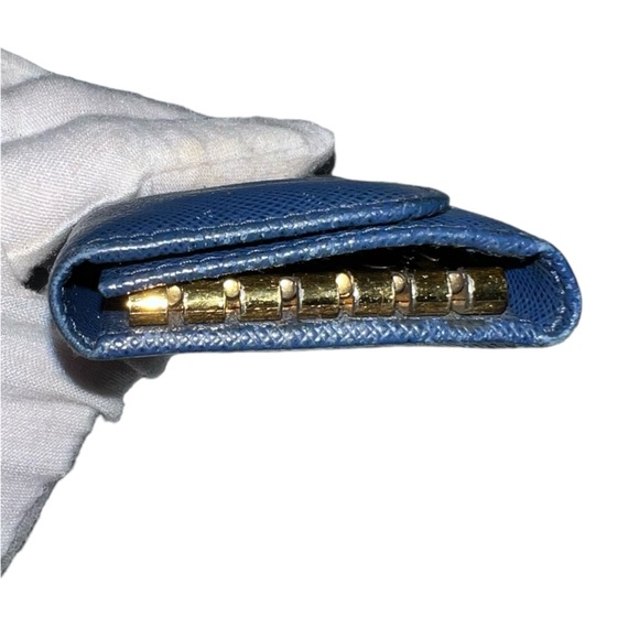 Prada saffiano key holder vitello move portachiavi ganci - Picture 8 of 11